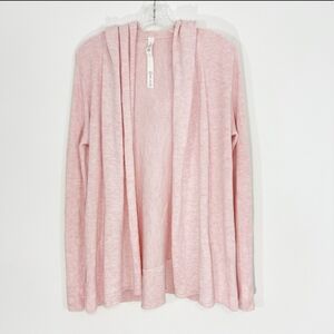 Luluemon Sundown Sweater Wrap Heathered Ballet Slipper Pink